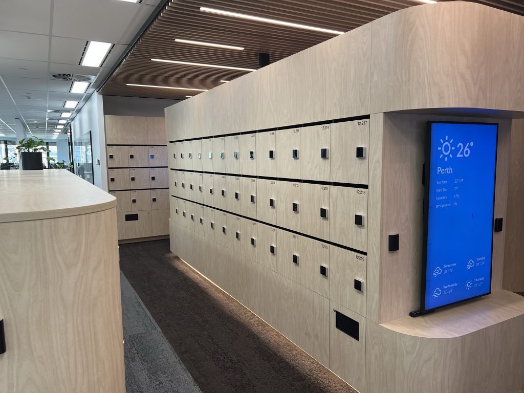 What Security Measures are Implemented in a Smart Locker System?
